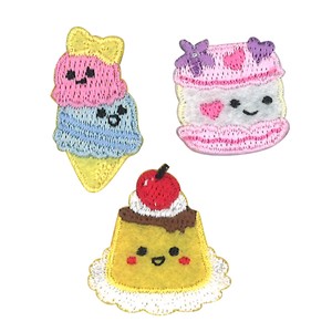 Patch/Applique Pudding Patch Macaroon