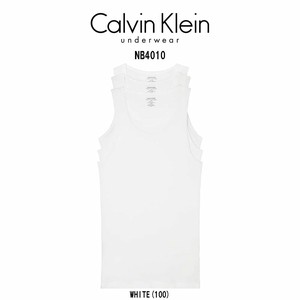 Calvin Klein(カルバンクライン)タンクトップ クルーネック インナー シャツ 3枚セット NB4010