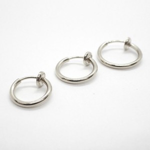 Gold/Silver Earrings sliver Stainless Steel 2-pcs
