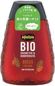 【ミエリツィア】イタリア産森の有機ハチミツ スクィーザーボトル 250g【オーガニック】