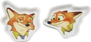 Small Plate Zootopia Desney Set of 2
