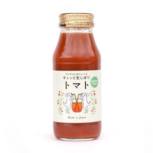 [野々山商事] ワンちゃんのジューストマト180ml