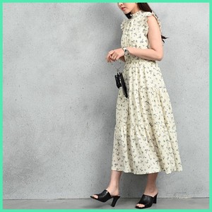 Casual Dress Floral Pattern Tiered