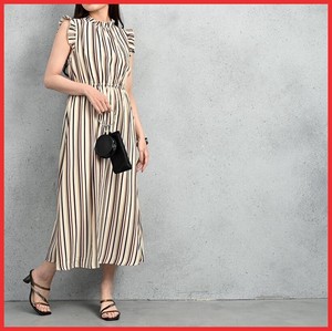 Casual Dress Stripe Sleeveless