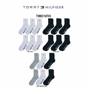 TOMMY HILFIGER(トミーヒルフィガー)ソックス 6足セット 靴下 ショート丈 短め スポーツ メンズ TVM221QT03