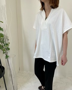 Sweatshirt Pullover Keyhole Neck