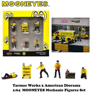 Tarmac Works 1:64 MOONEYES Mechanic Figures Set Mechanic【ムーンアイズ】フィギュア