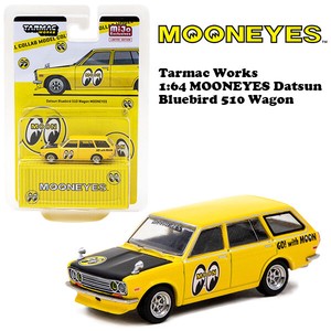 Tarmac Works 1:64 MOONEYES Datsun Bluebird 510 Wagon 【ムーンアイズ】ミニカー