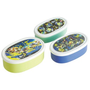 便当盒 抗菌加工 斯普拉遁 洗碗机对应 Skater 3件每组
