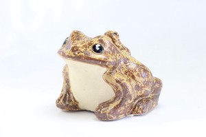 Shigaraki ware Animal Ornament Frog Made in Japan