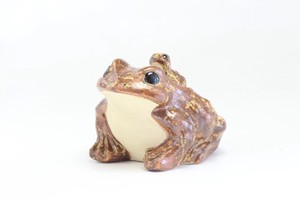 Shigaraki ware Animal Ornament Frog Made in Japan