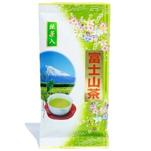 抹茶入富士山茶(100g) 【煎茶 有機抹茶 緑茶 富士山 茶葉 銘茶 静岡 】