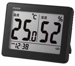 【ケース単位で販売】新品 MAG温度湿度計 スカイ TH-109 BK-Z