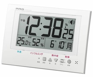 【ケース単位で販売】新品 MAG電波時計 ｶﾞｰﾄﾞﾏﾝ W-785 WH-Z