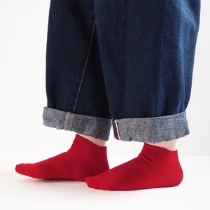 Crew Socks Plain Color Spring/Summer Socks Unisex Ladies' Made in Japan Autumn/Winter