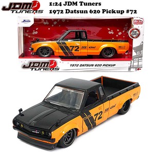 JADATOYS 1:24 JDM TUNERS 1972 Datsun 620 Pickup #72  ミニカー