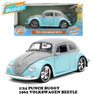 JADA TOYS 1:24 PUNCH BUGGY  1959 VW Beetle ミニカー