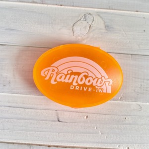 MADE IN USA Rainbow DRIVE-IN　ピルケース　オレンジ