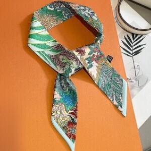 Thin Scarf Ribbon Unisex Simple 3-colors