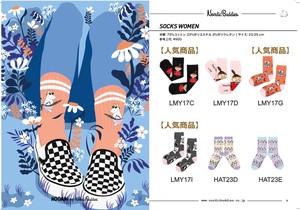 Crew Socks Moomin Socks Classic Ladies' Popular Seller