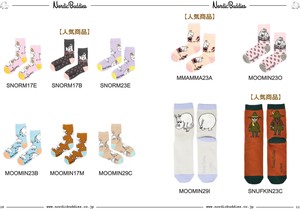 Crew Socks Moomin Socks Classic Ladies' Popular Seller