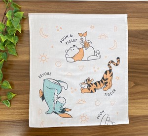 Hand Towel Gauze Towel Character Face Pooh Desney
