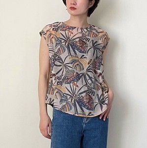Button Shirt/Blouse French Sleeve
