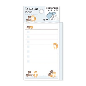 Sticky Notes Mame-Shiba To-Do List Marker