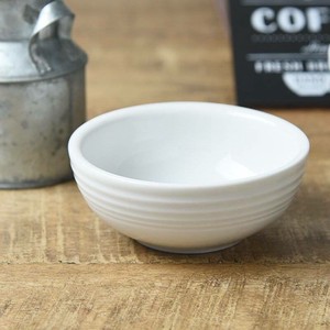 Mino ware Donburi Bowl White Western Tableware 10cm Made in Japan
