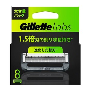 ジレットラボ角質除去バー搭載替刃8B 【 男性用カミソリ 】