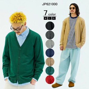 25SS  再入荷　綿タッチポリセミルーズシルエットカーデ