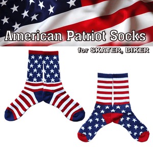 【American Socks】【愛国者たちへ捧ぐ】アメリカン ソックス 靴下 星条旗柄