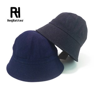 【定番品】ReqHatterデニムセーラーベルハット　ヤング帽子