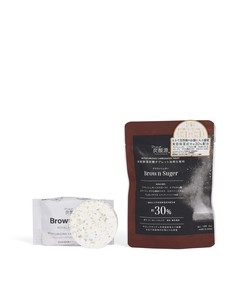 炭酸源 BROWN SUGAR 1回用/美容保湿成分30%配合/炭酸タブレット浴用化粧料/年間定番