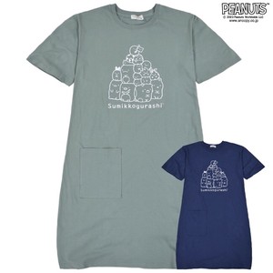 T-shirt Sumikkogurashi San-x T-Shirt Tops Printed Short-Sleeve