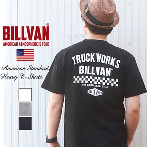 BILLVAN トラックワークス バックプリントTシャツ 300308hvt