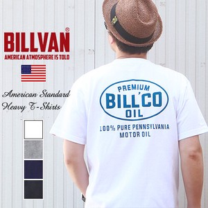 BILLVAN オイル ワークスBILLCO バックプリントTシャツ 300309hvt