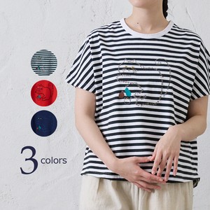 T-shirt/Tee Dolman Sleeve Embroidered