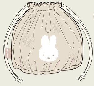 【2023新作】【絵本雑貨】【シアー】【Dick Bruna】ふんわり巾着　miffy IV　5922