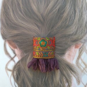 Hair Accessories Stitchwork Ribbon