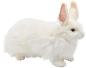 【HANSA製品】ユキウサギ　40　【動物】【リアル】【ぬいぐるみ】※欠品中　次回入荷未定