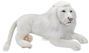【HANSA製品】ホワイトライオン（オス）　65　WHITE　LION