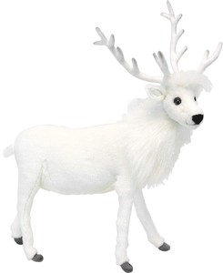 【HANSA製品】シロトナカイ　52　　　REINDEER　WHITE