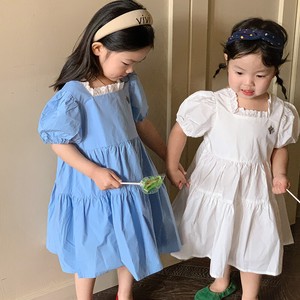 韓国スタイル　刺繍ドレス スカート　ドレス　ベビー　新生児　キッズ　子供服