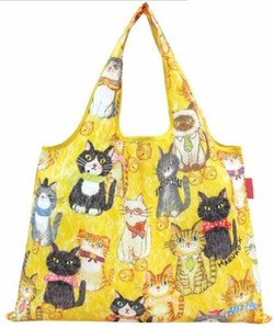 2WAY Shoppingbag 猫が整列したら DJQ-13520-PO