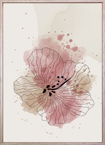 キャンバスアート Flower 315x435mm