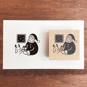 印章 stamp-marche 圣诞老人 日本制造