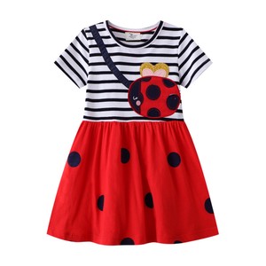 Kids' Casual Dress Ladybugs One-piece Dress Kids