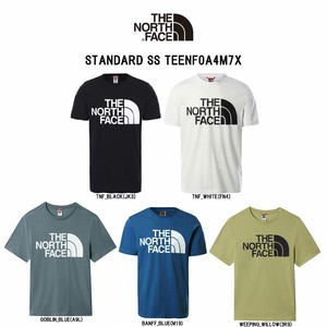 THE NORTH FACE(ザノースフェイス)クルーネック Tシャツ 半袖 綿100% メンズ STANDARD SS TEE NF0A4M7X