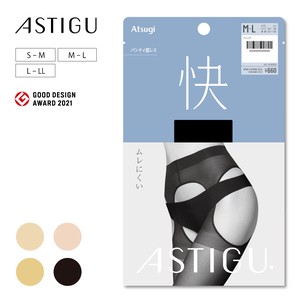ASTIGU【快】ムレにくい(パンティ部レス)ストッキング